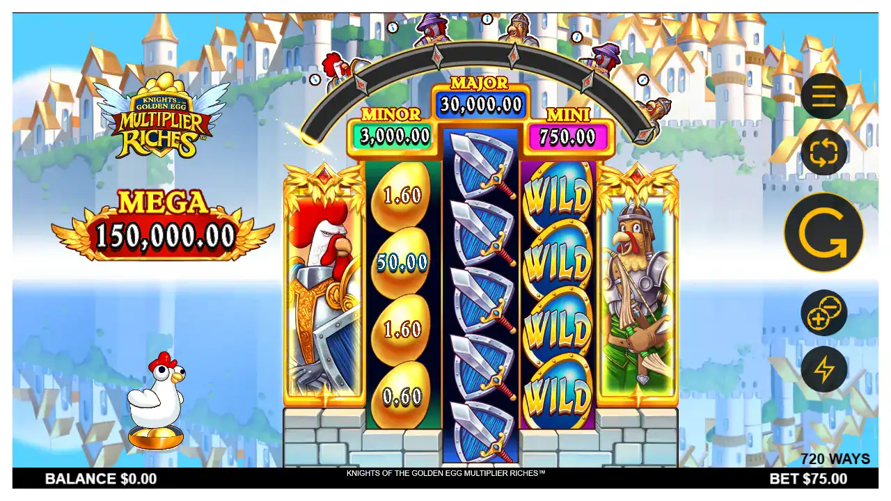 Knights of the Golden Egg Multiplier Riches s1