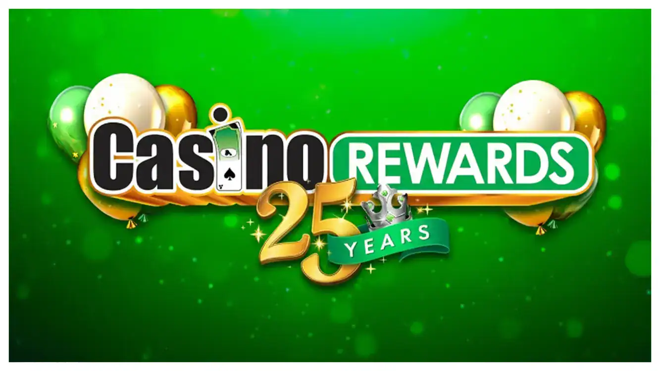 Casino Rewards 25 Years Slot cover Casino Rewards 25 Years Slot cover
