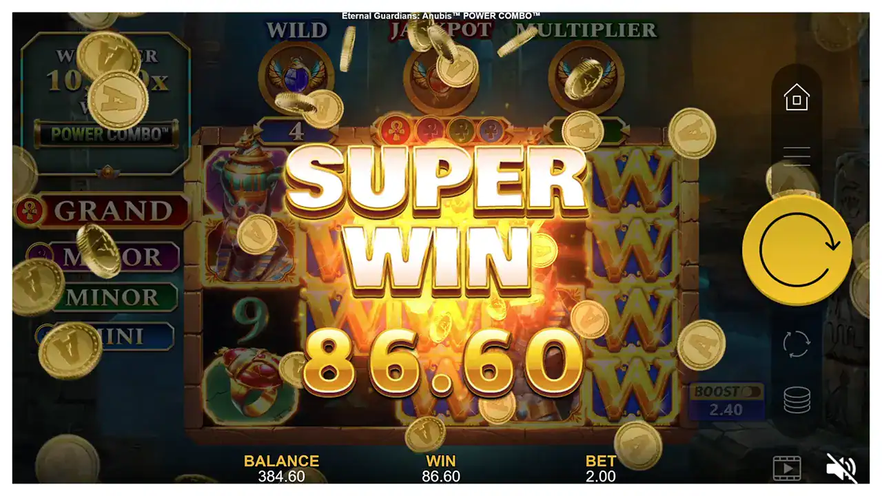 Eternal Guardians Anubis POWER COMBO s2