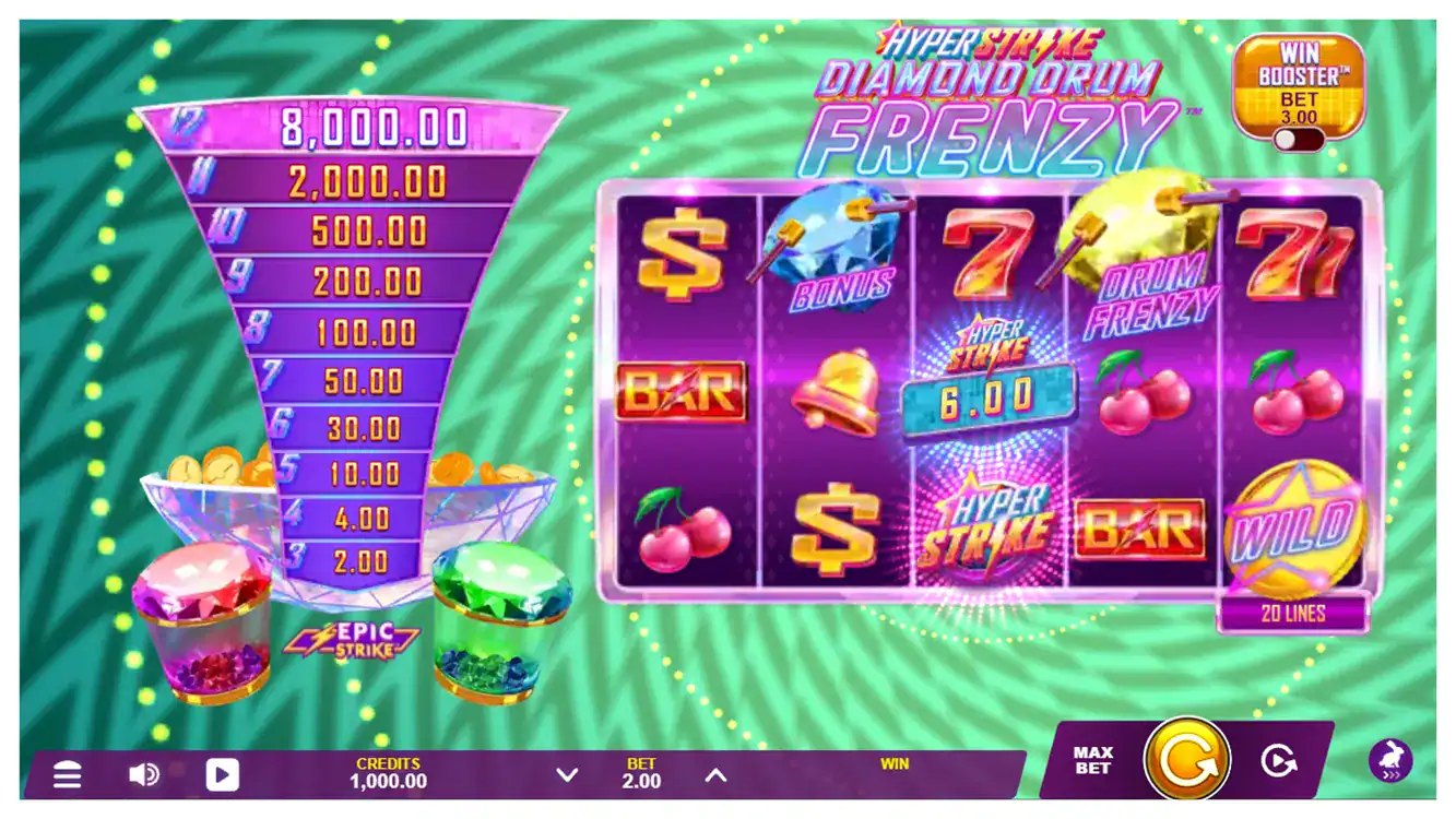 Hyper Strike Diamond Drum Frenzy s1