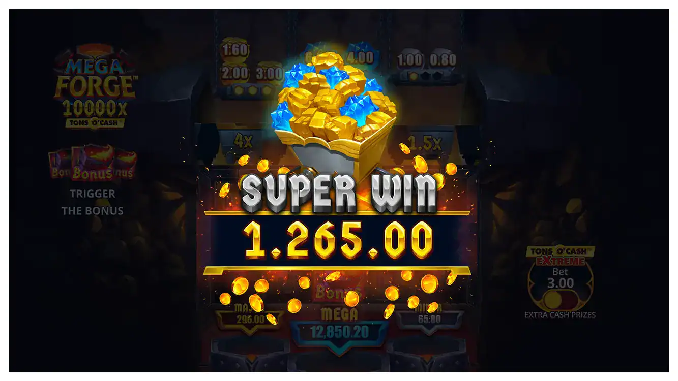 Mega Forge Tons O'Cash s2 Mega Forge Tons O'Cash s2