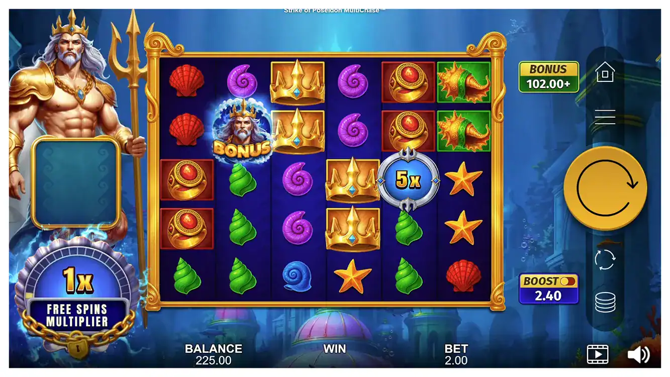 Strike of Poseidon MultiChase s1