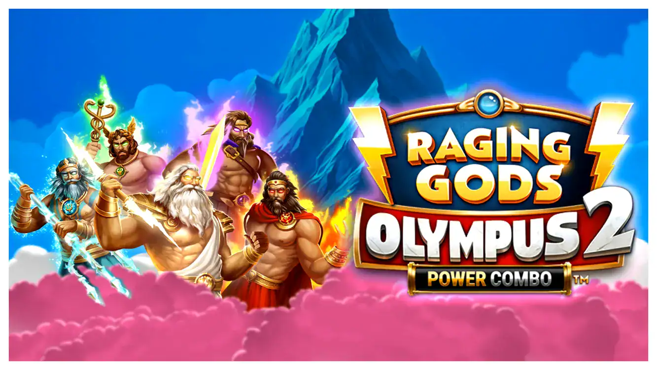 Raging Gods Olympus 2 POWER COMBO slot cover